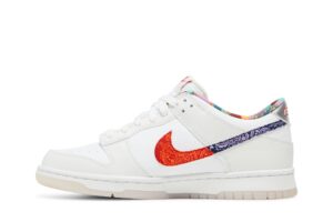 Nike Dunk Low White Multi-Color Paisley (GS) FN8913-141 - Brosneaker photo 3