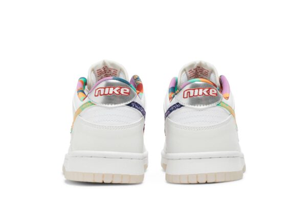 Nike Dunk Low White Multi-Color Paisley (GS) FN8913-141 - Brosneaker photo 6