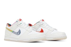 Nike Dunk Low White Multi-Color Paisley (GS) FN8913-141 - Brosneaker photo 8