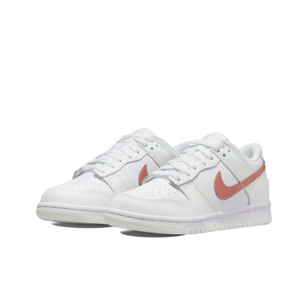 Nike Dunk Low White Pink (GS) DH9765-100 - Brosneaker photo 3