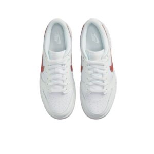 Nike Dunk Low White Pink (GS) DH9765-100 - Brosneaker photo 4