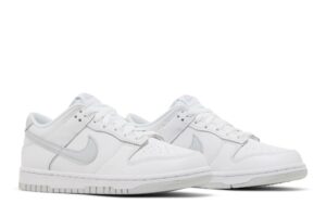 Nike Dunk Low White Pure Platinum (GS) DH9765-102 - Brosneaker photo 8