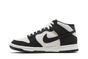 Nike Dunk Mid Canvas Panda DV0830-102 - Brosneaker photo 3