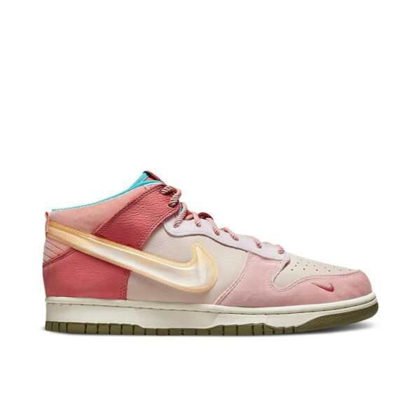 Nike Dunk Mid Social Status Free Lunch Strawberry Milk DJ1173-600 - Brosneaker photo 1