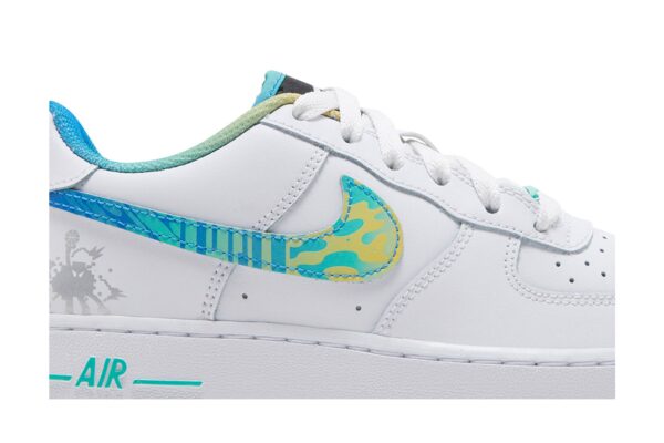 Nike GT Hustle Academy White Pure Platinum Glacier Blue FJ7691-191 - Brosneaker photo 2