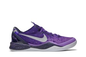 Nike Kobe 8 Playoffs Purple Platinum 555035-500 - Brosneaker photo 1