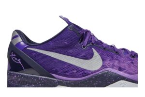 Nike Kobe 8 Playoffs Purple Platinum 555035-500 - Brosneaker photo 2
