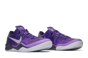 Nike Kobe 8 Playoffs Purple Platinum 555035-500 - Brosneaker photo 8