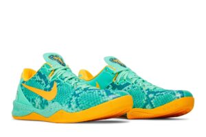 Nike Kobe 8 System Green Glow Laser Orange 555035-304 - Brosneaker photo 8