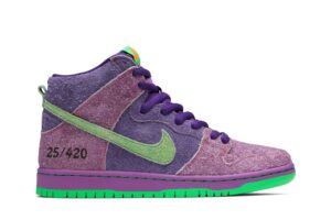 Nike SB Dunk High 420 Reverse Skunk (Special Box) CW9971-500 - Brosneaker photo 1