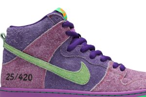 Nike SB Dunk High 420 Reverse Skunk (Special Box) CW9971-500 - Brosneaker photo 2