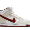 Nike SB Dunk High Sail Bright Crimson CV9499-100 - Brosneaker photo 1