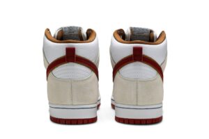 Nike SB Dunk High Sail Bright Crimson CV9499-100 - Brosneaker photo 6