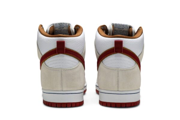 Nike SB Dunk High Sail Bright Crimson CV9499-100 - Brosneaker photo 6
