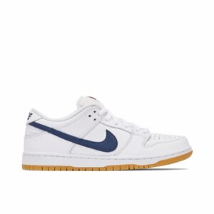 Nike SB Dunk Low Orange Label White Navy CZ2249-100 - Brosneaker photo 1