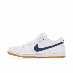 Nike SB Dunk Low Orange Label White Navy CZ2249-100 - Brosneaker photo 2