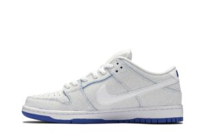 Nike SB Dunk Low Premium White Game Royal CJ6884-100 - Brosneaker photo 3