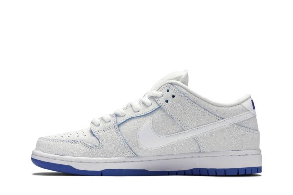 Nike SB Dunk Low Premium White Game Royal CJ6884-100 - Brosneaker photo 3