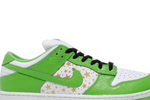 Nike SB Dunk Low Supreme Stars Mean Green (2021) DH3228-101 - Brosneaker photo 2
