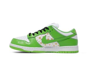 Nike SB Dunk Low Supreme Stars Mean Green (2021) DH3228-101 - Brosneaker photo 3