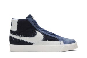 Nike SB Zoom Blazer Mid Sashiko Mystic Navy CT0715-400 - Brosneaker photo 1