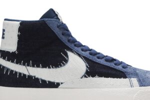 Nike SB Zoom Blazer Mid Sashiko Mystic Navy CT0715-400 - Brosneaker photo 2