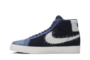 Nike SB Zoom Blazer Mid Sashiko Mystic Navy CT0715-400 - Brosneaker photo 3