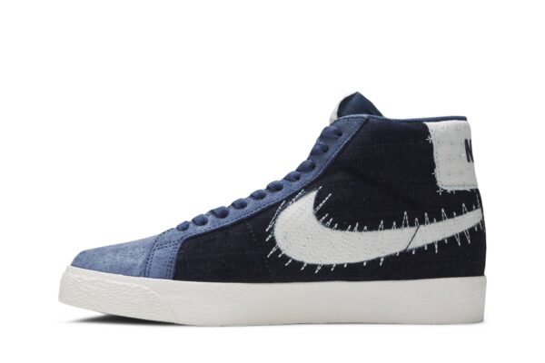 Nike SB Zoom Blazer Mid Sashiko Mystic Navy CT0715-400 - Brosneaker photo 3