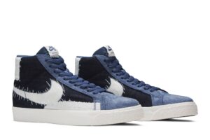 Nike SB Zoom Blazer Mid Sashiko Mystic Navy CT0715-400 - Brosneaker photo 8